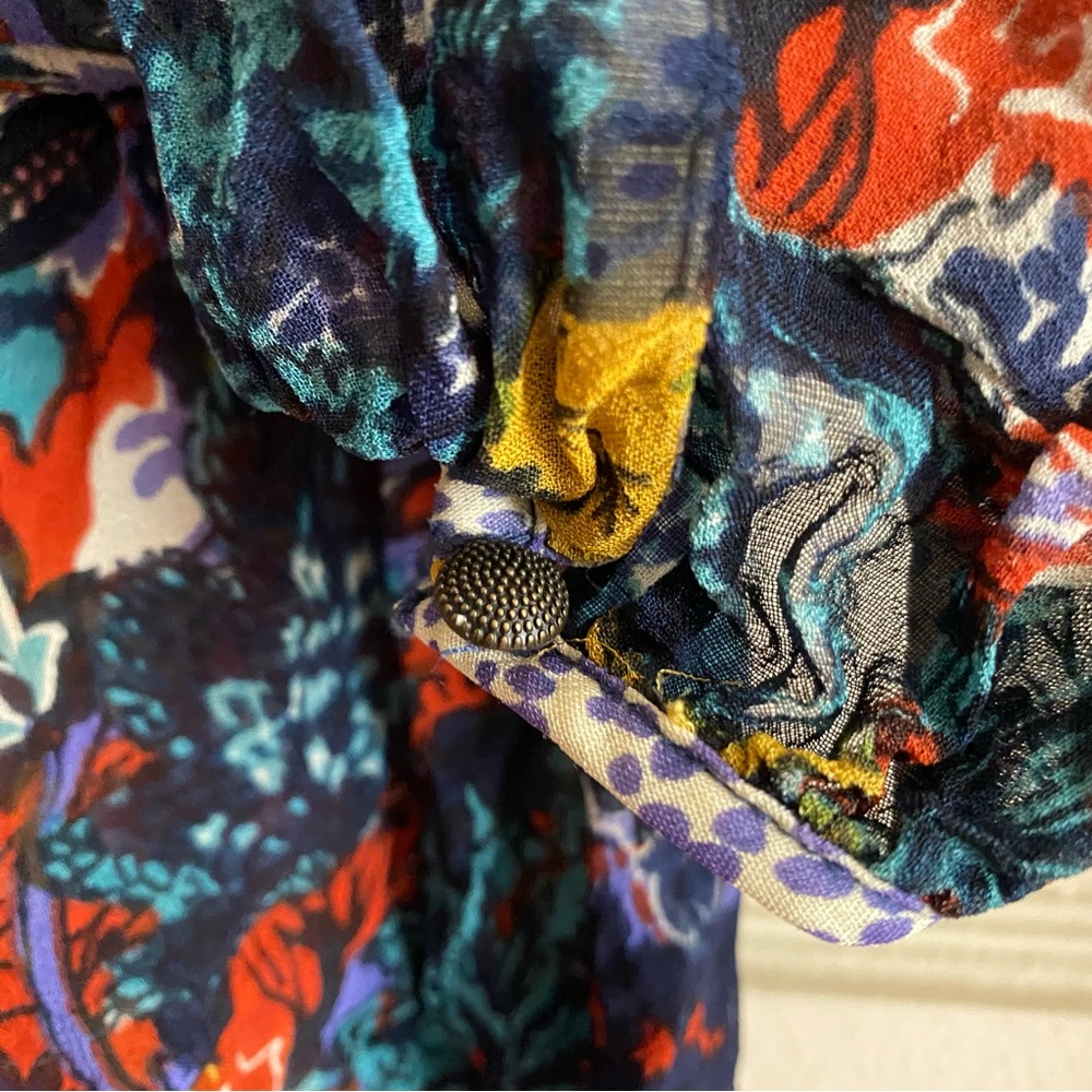 Gorgeous multi-color dress by Maeve Anthropologie - Picture 3 of 8